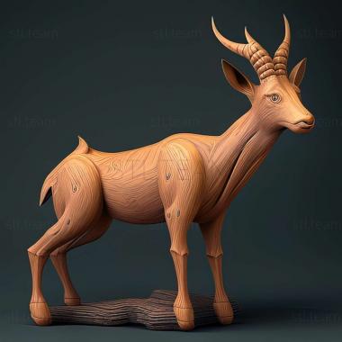 3D модель Brachycerus junix (STL)